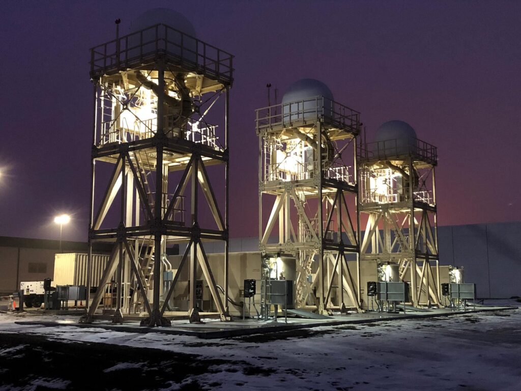 Alternating Tread Stair Towers