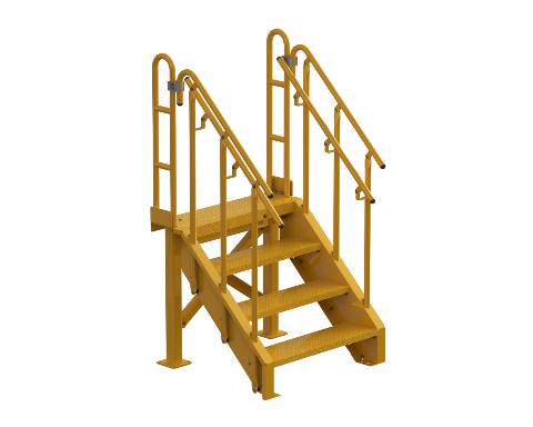 Front Access Generator Platform, Powder Coated