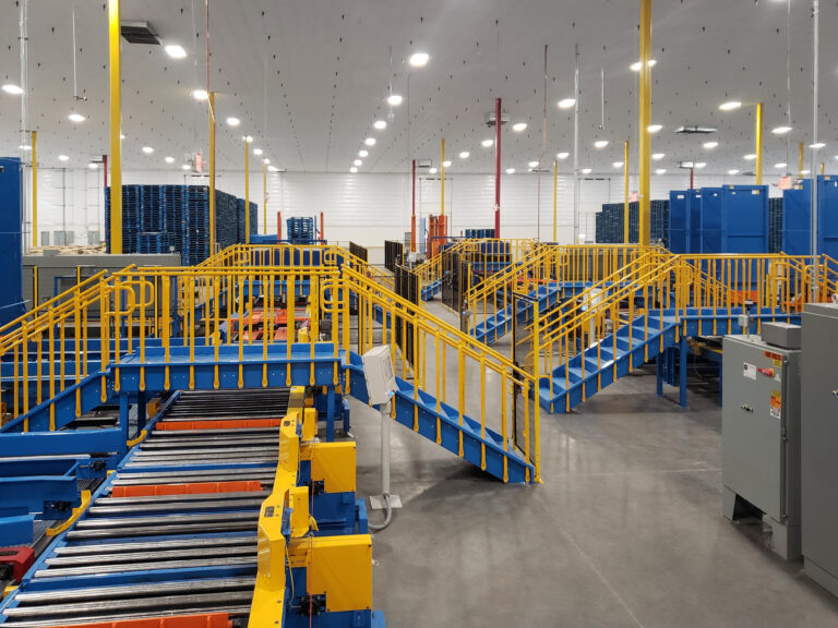 industrial crossover stairs