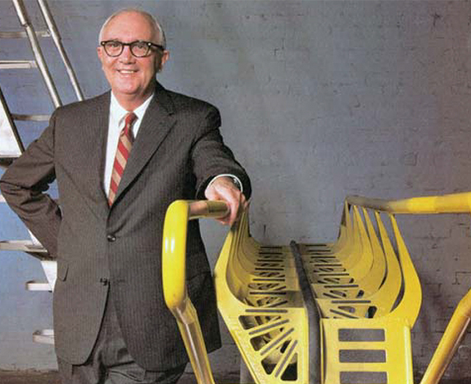 J.M. Lapeyre, founder of Lapeyre Stair, Intralox, and Laitram.