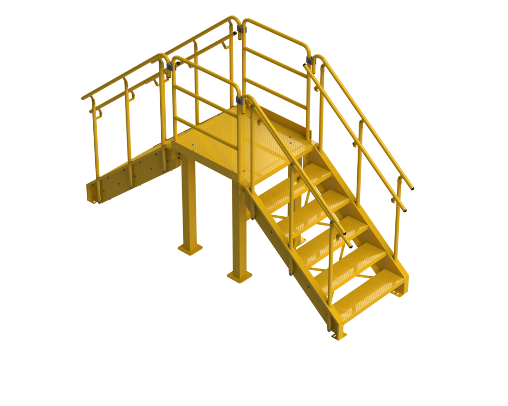 Industrial Crossover Stairs, Platforms, Bridges, and Ladders - Lapeyre ...