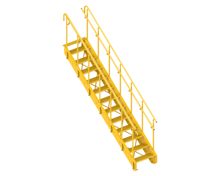 Industrial Metal Stairs