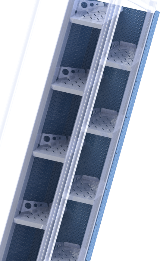 Backpan for the Alternating Tread Stair