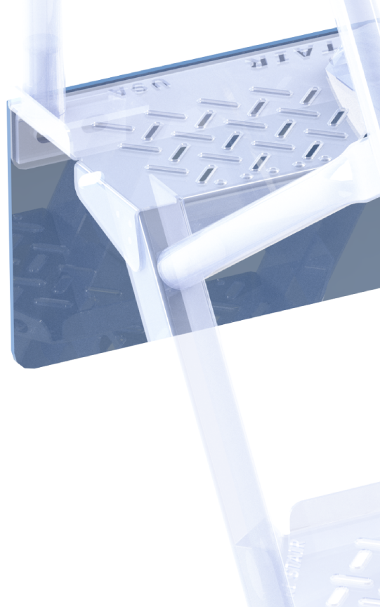 Extended Mounting Plate for the Alternating Tread Stair