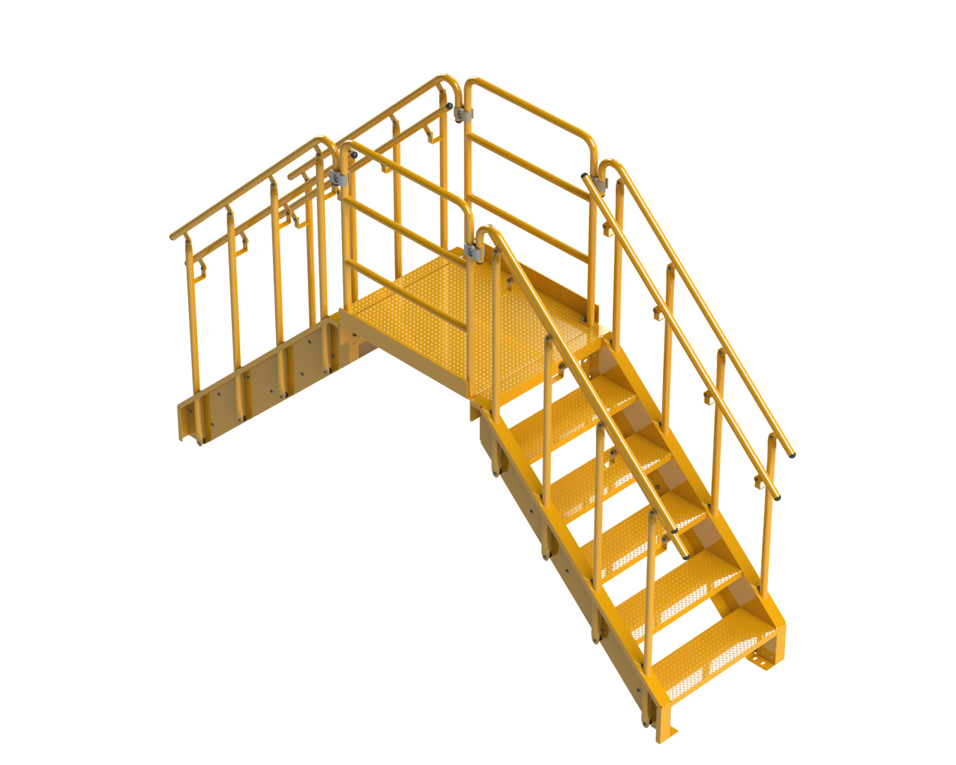 Shop Industrial Crossover Stairs