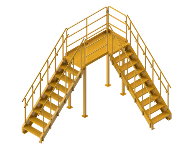 Industrial Crossover Stairs, Platforms, Bridges, and Ladders - Lapeyre ...