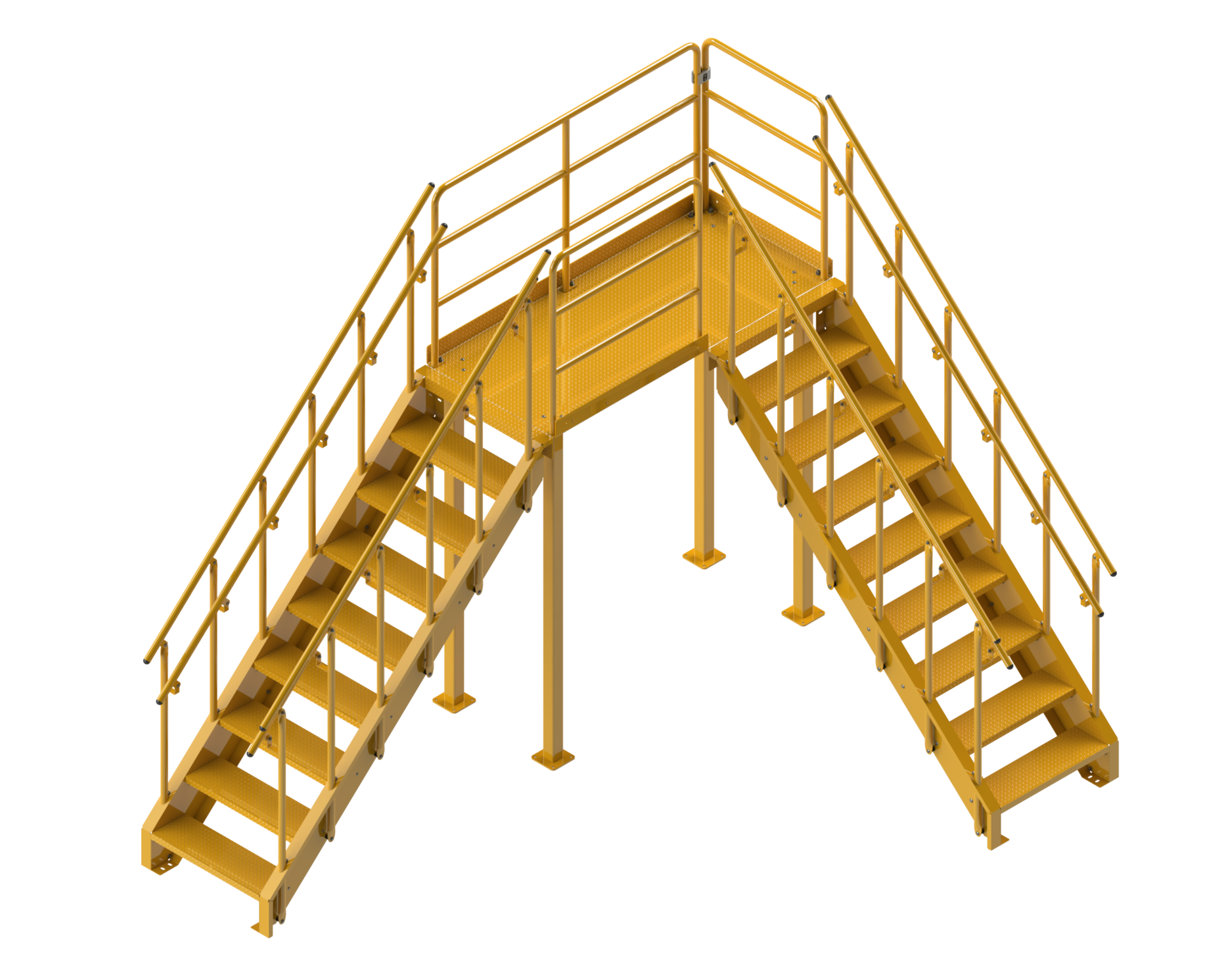 Industrial Crossover Stairs, Platforms, Bridges, and Ladders - Lapeyre ...