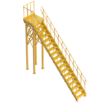 Right Exit Work Platform