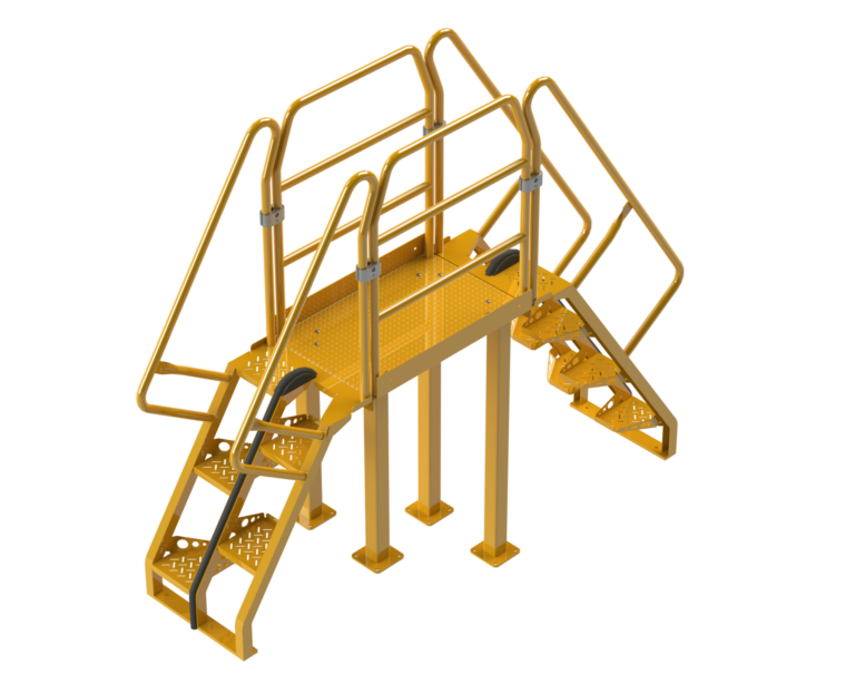 Parapet Crossover Stairs