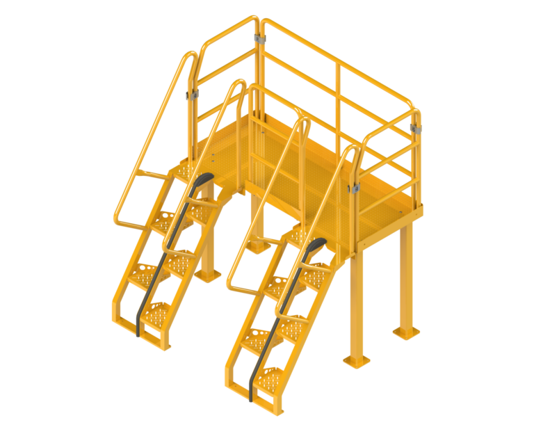 U-Shaped Conveyor crossover stair