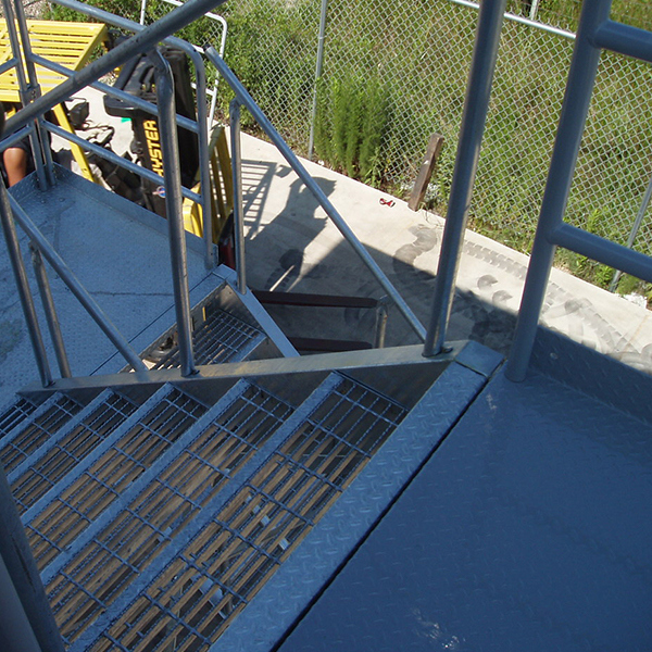 bolted access stairs