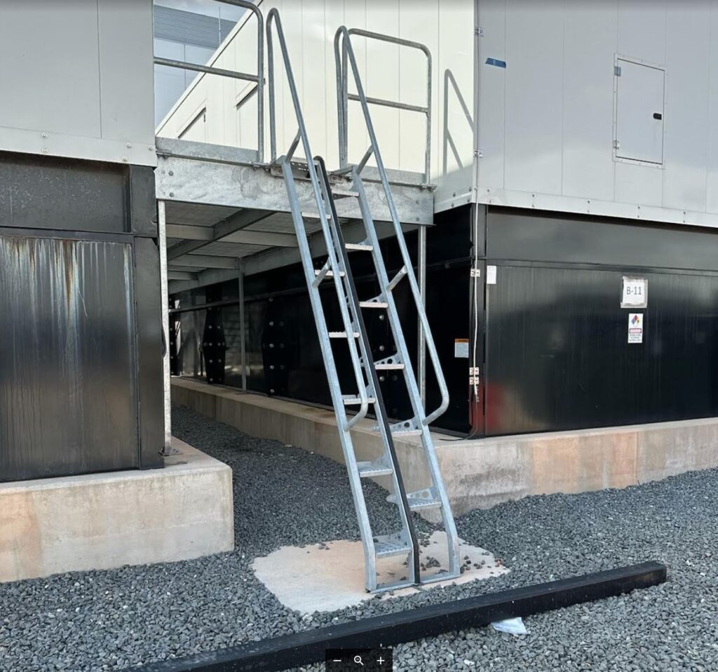 Data Center Alternating Tread Stairs