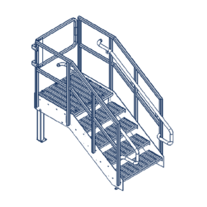 Loading Dock Stair
