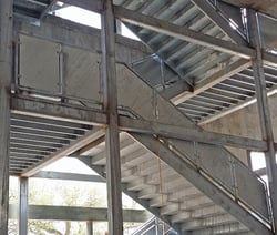 Exterior stair