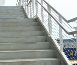 Exterior stair