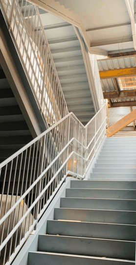 scissor stair
