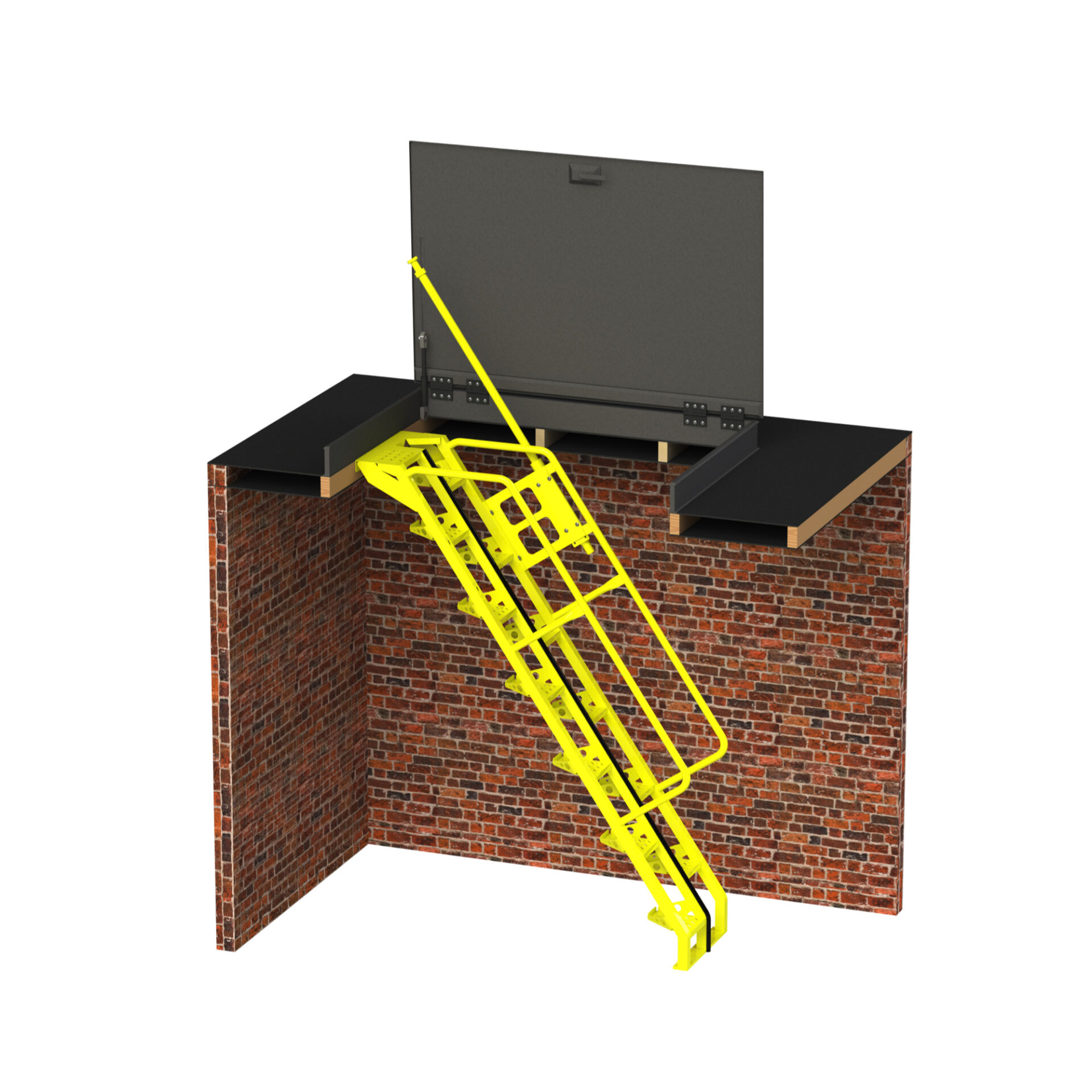 Shop Roof Stairs