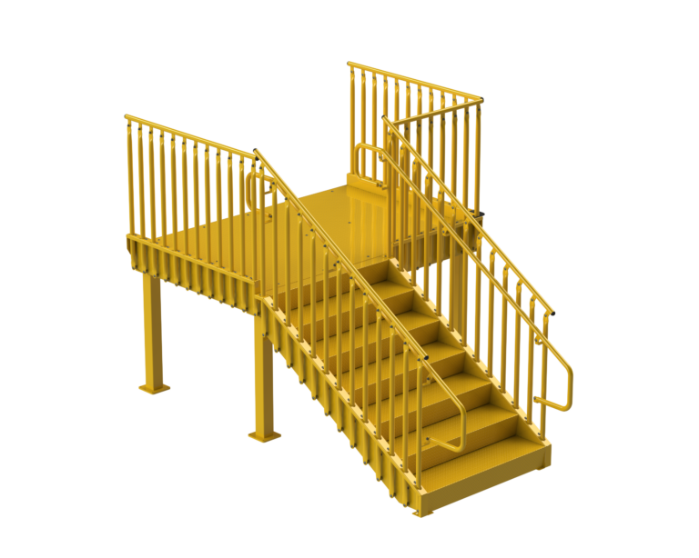 Commercial Loading Dock Stairs