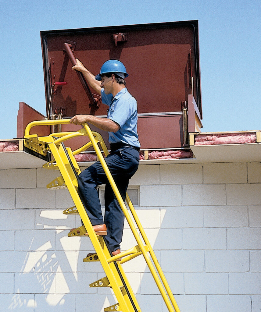 roof access stairs