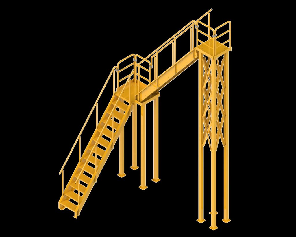 Stair Tower Drawing