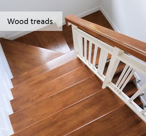 Wood treads