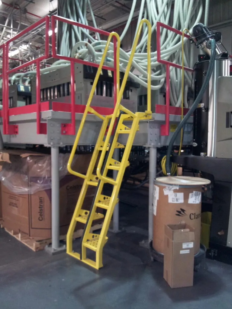 Alternating Tread Stair Crossovers