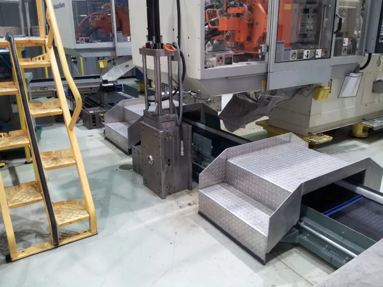 Industrial Crossover Stairs