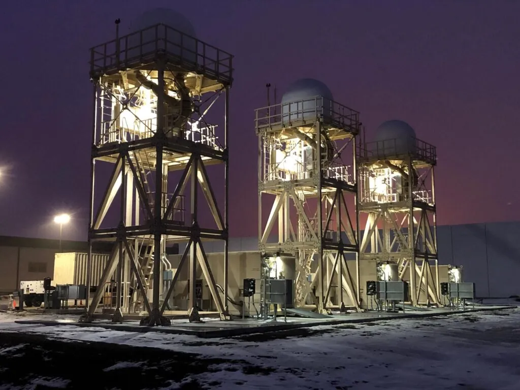 Alternating Tread Stair Towers