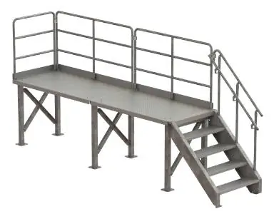 Full Access Generator Platform, Galvanized