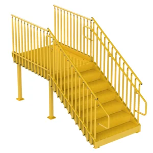 Shop Loading Dock Stairs