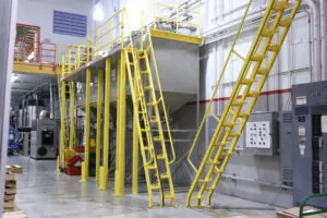 Mezzanine stairs, alternating tread stairs,