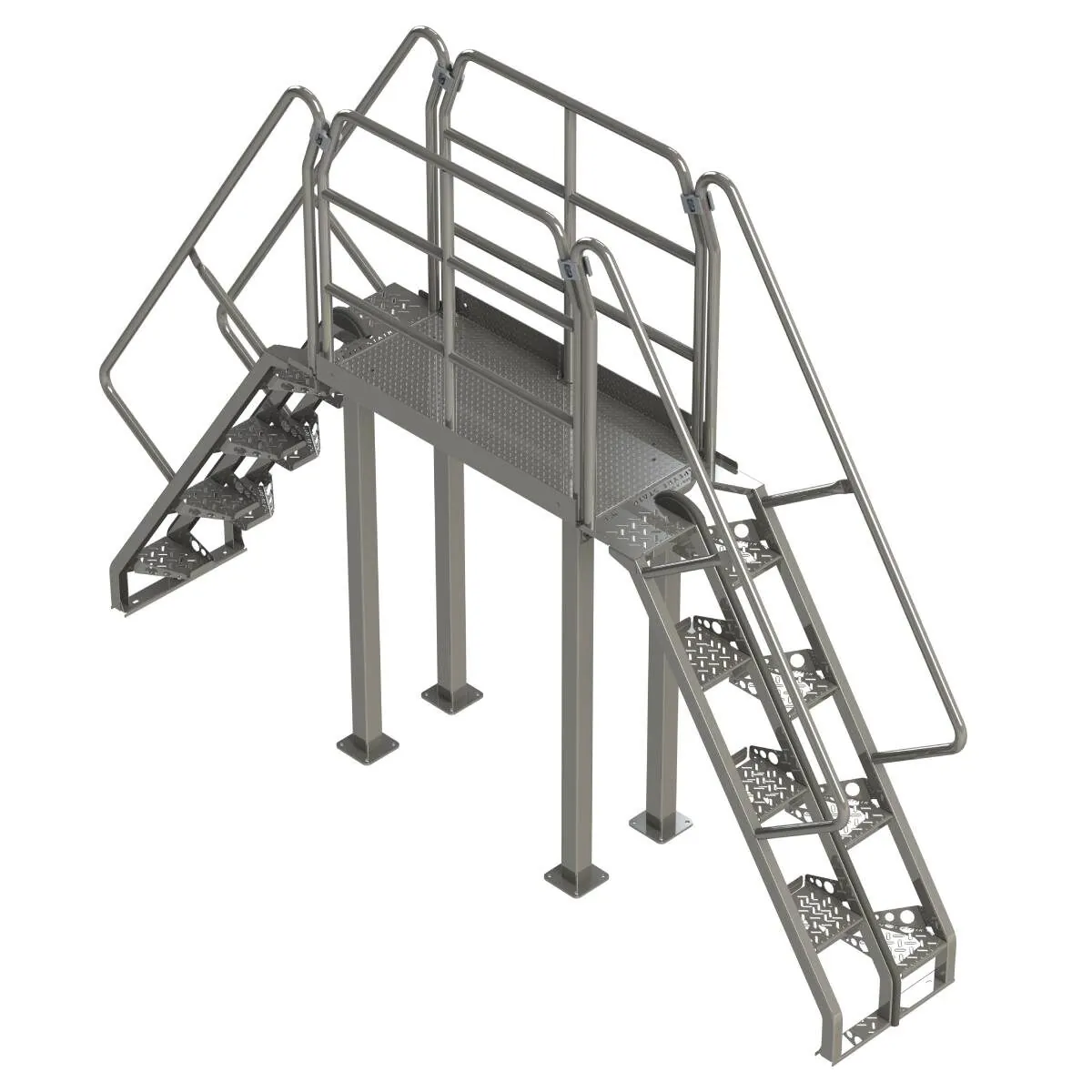 Shop Stainless Steel Crossover Ladders