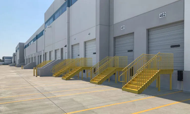 Warehouse Loading Dock Stairs