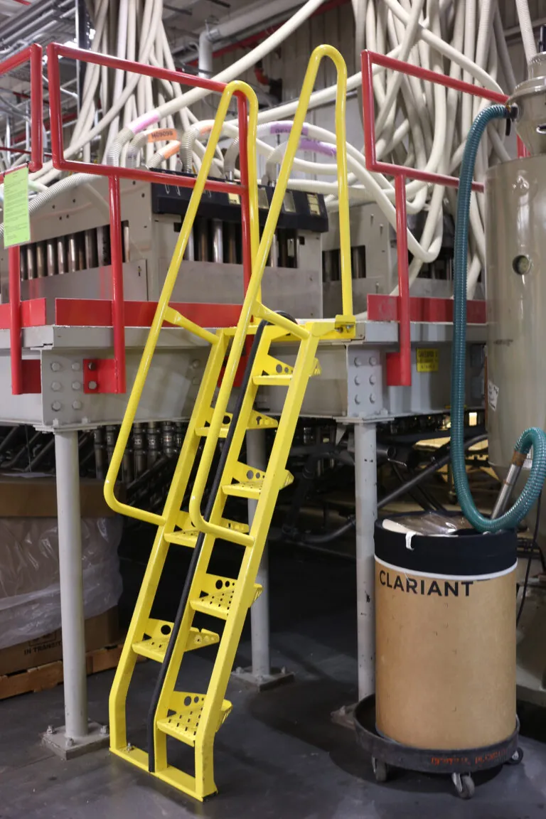 equipment access stairs