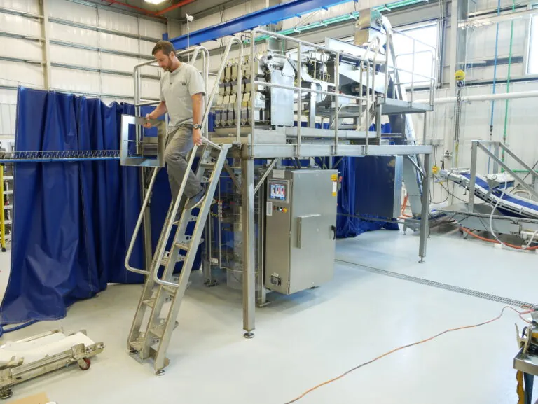 equipment access stairs