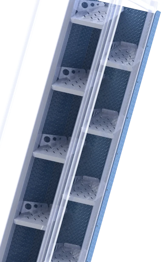 Backpan for the Alternating Tread Stair