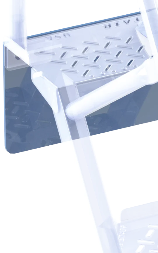 Extended Mounting Plate for the Alternating Tread Stair