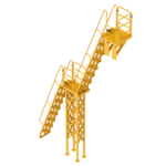 Forward Intermediate with Right Exit Top Platform