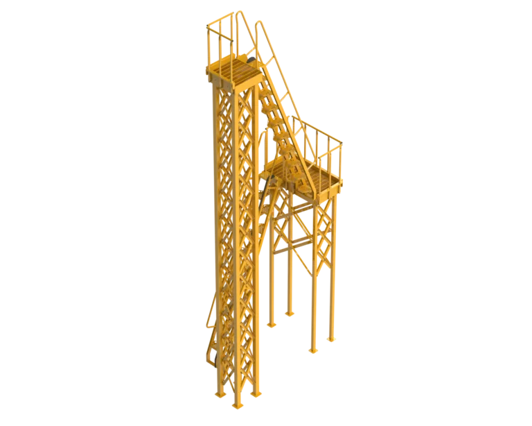 Switchback with Top Landing