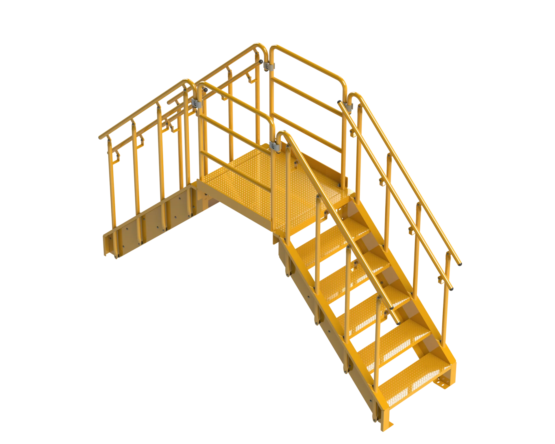 Shop Industrial Crossover Stairs