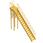 Right Exit Work Platform