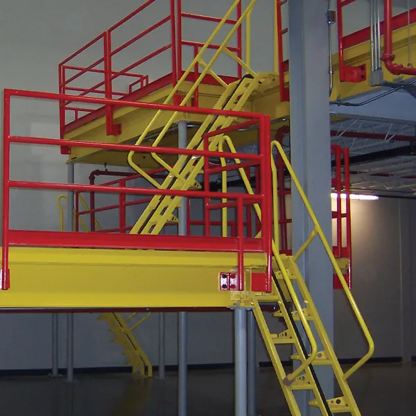 Mezzanine Access Stairs, Platform