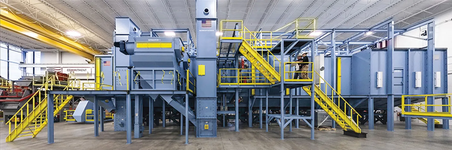 Industrial Stairs, blast cleaning