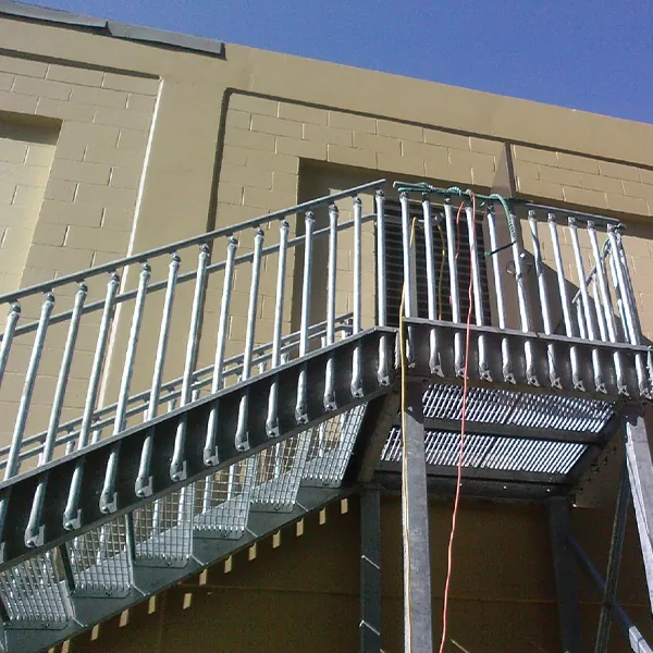 Commercial Egress Stairs