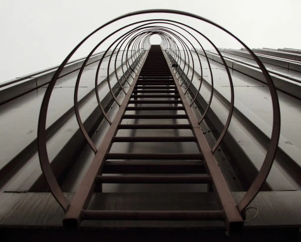 OSHA Ladder Safety, Caged Ladders