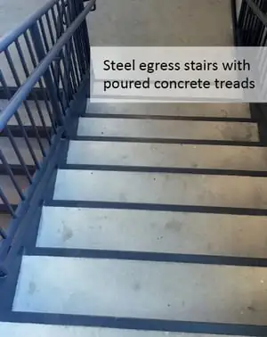 Concrete treads