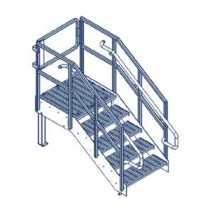 Loading Dock Stair