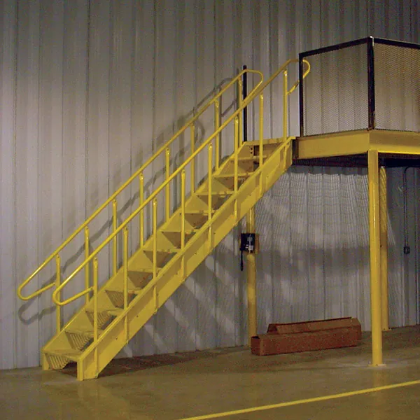 Mezzanine Access Stairs, Platform
