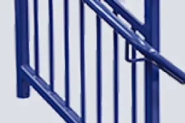 Picket stair rail design example