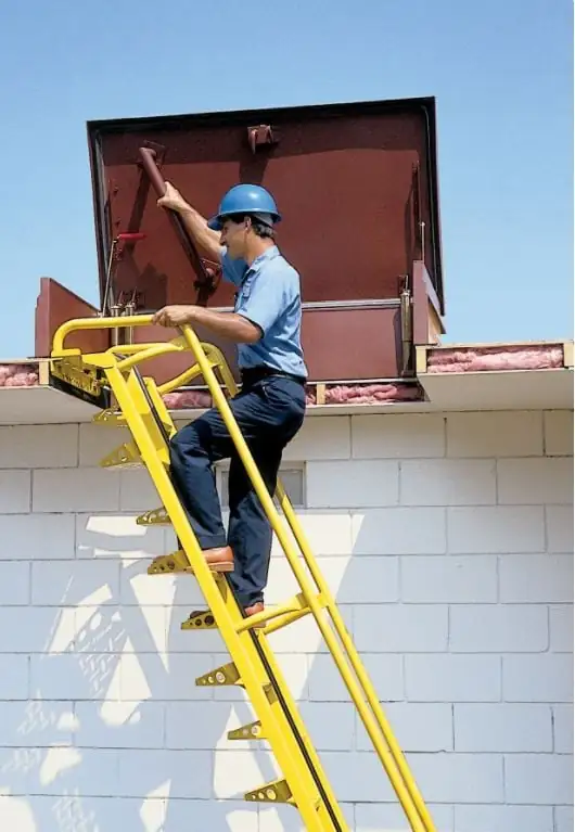 roof hatch access stairs